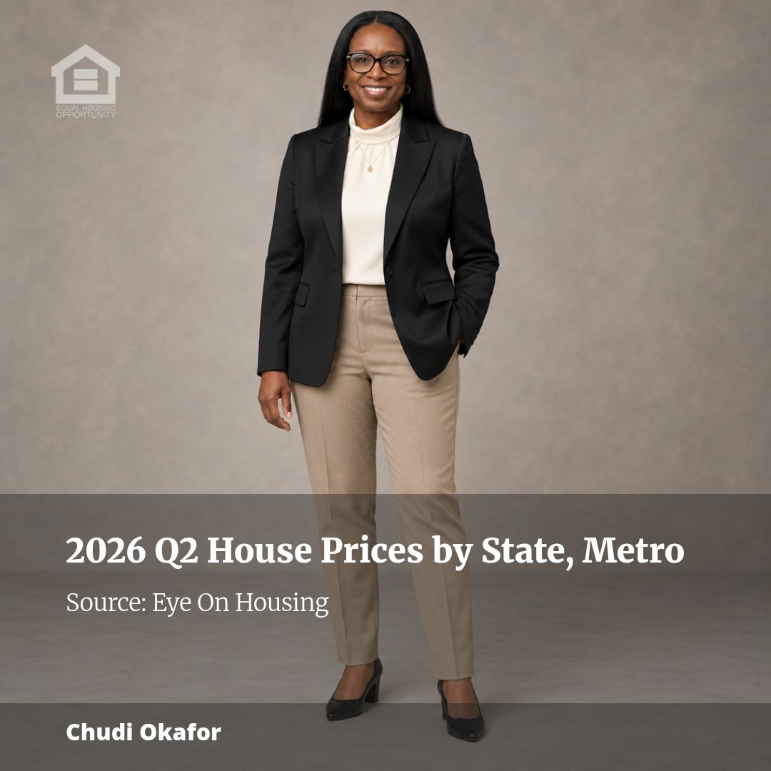 House Price Appreciation by State and Metro Area in the Second Quarter of 2026