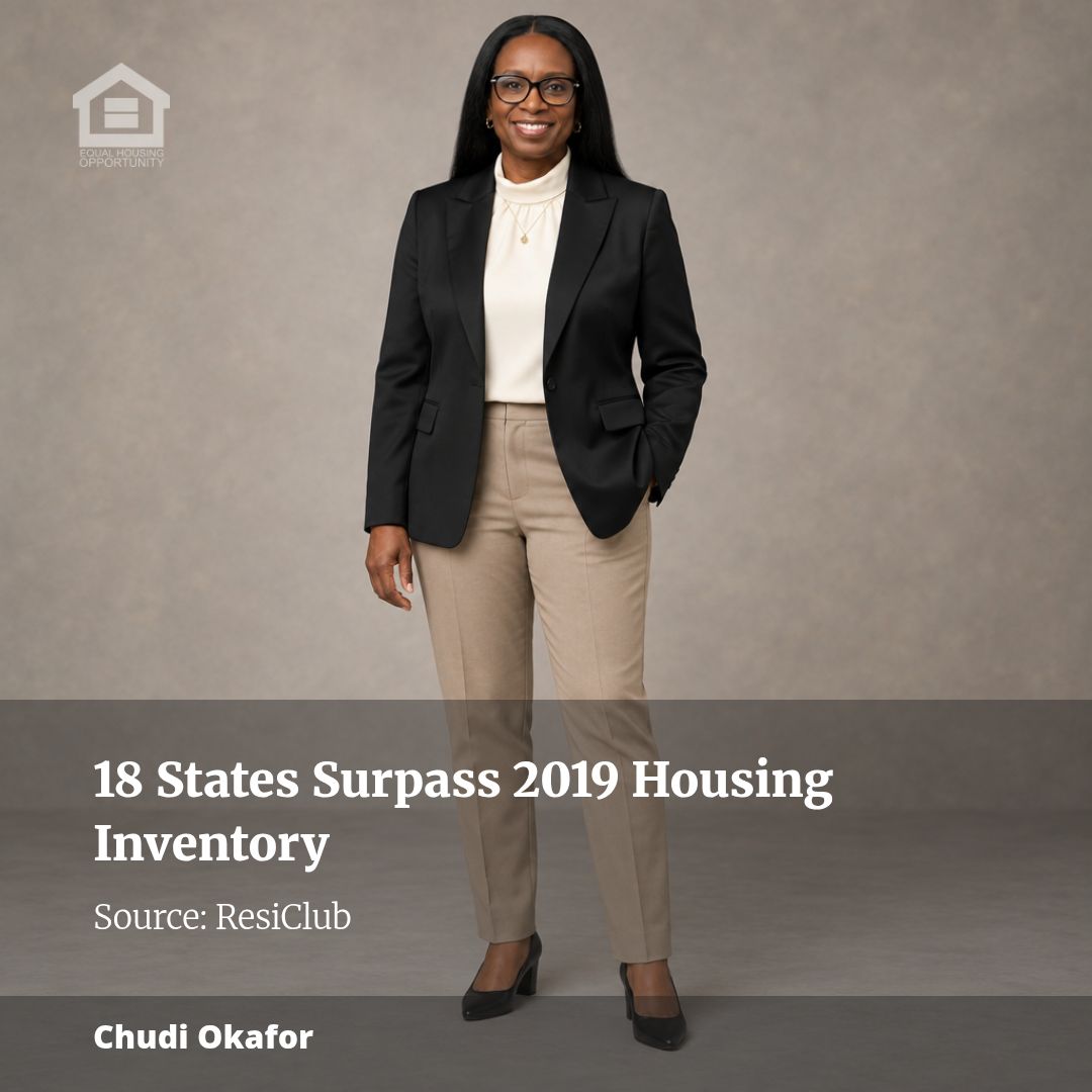 The 18 states back above pre-pandemic 2019 housing inventory levels